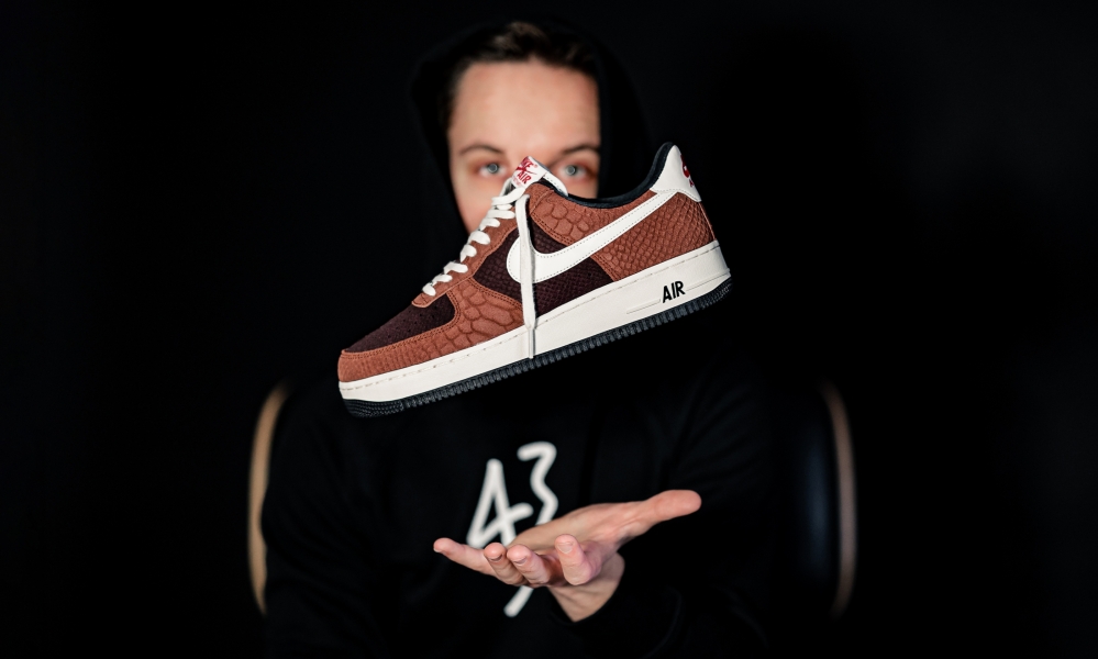 Giày Nike Air Force 1 Low PRM 'Red Bark' CV5567-200 - Ảnh 5