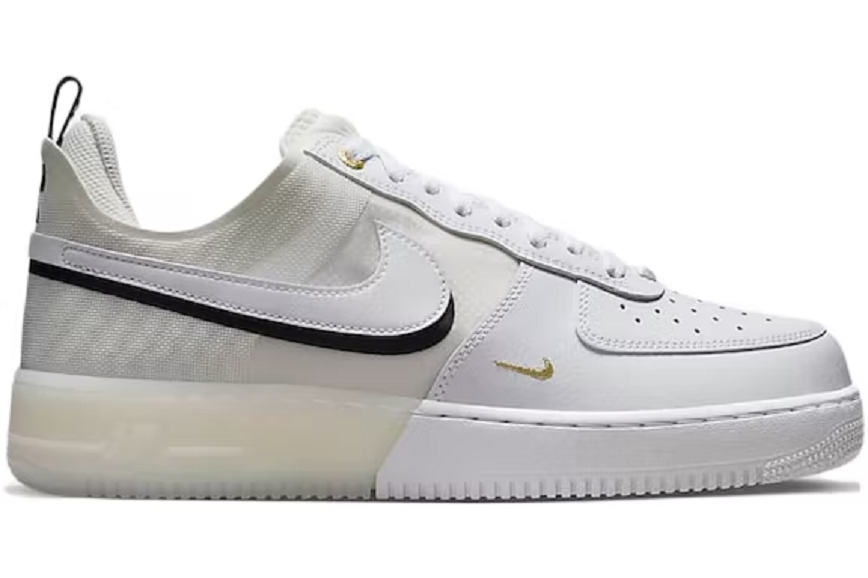 Giay Nike Air Force 1 React 'White Sail Black' DQ7669-100