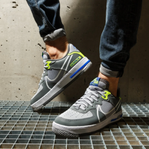 Alternative view of Giày Nike Air Force 1 React 'Wolf Grey' CD4366-002