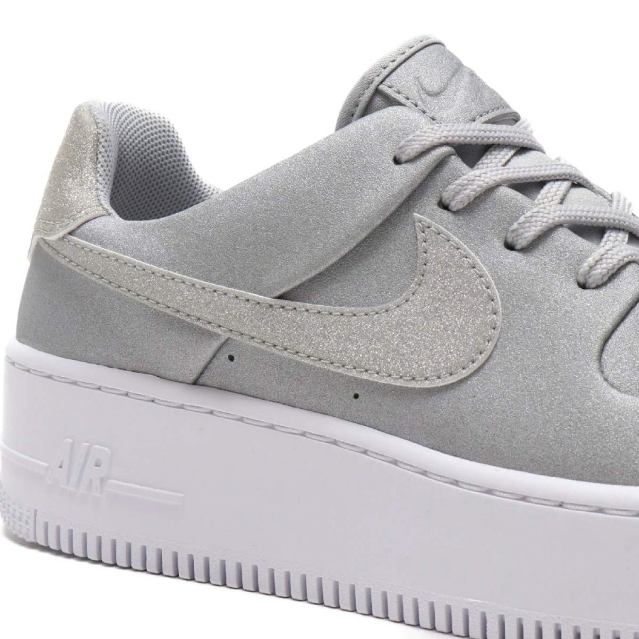 Giày Nike Air Force 1 Sage Low 'Metallic Silver' CQ7510-017 - Ảnh 6