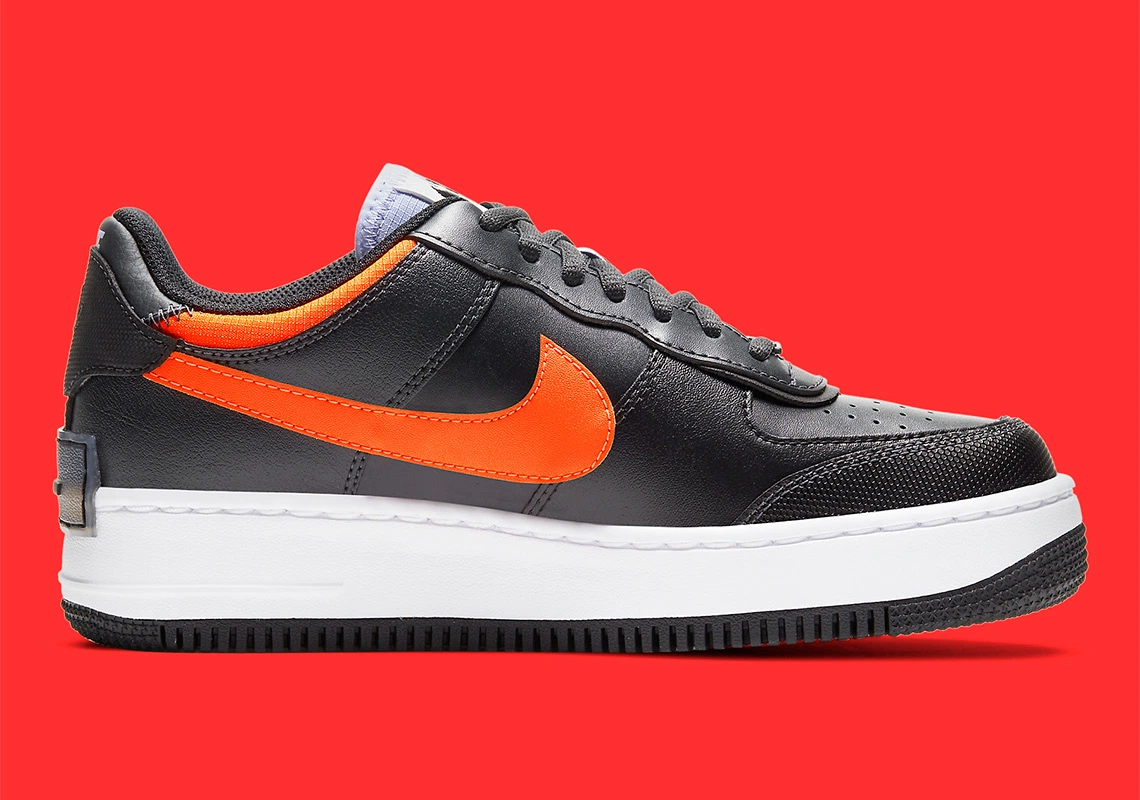 Alternative view of Giày Nike Air Force 1 Shadow SE 'Pixel Swoosh Off Noir' CV8480-001