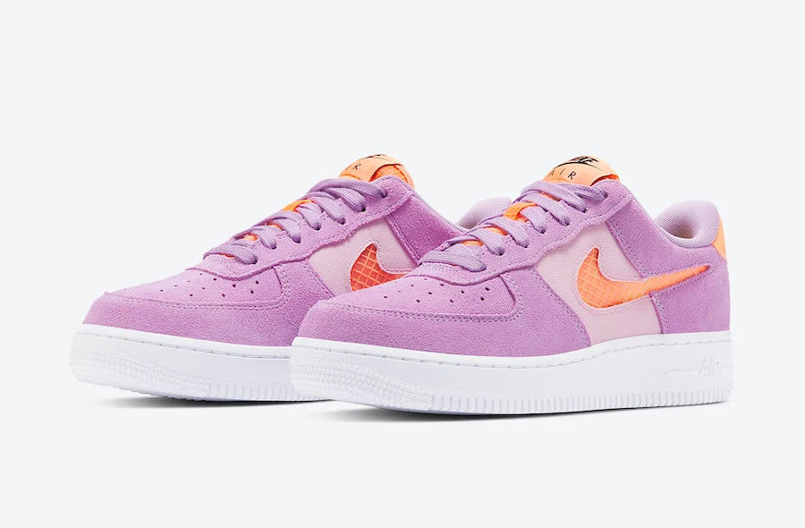 Giày Nike Air Force 1 Violet Star CJ1647-500 - Ảnh 4