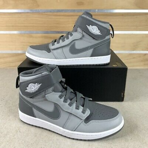 Alternative view of Giày Nike Air Jordan 1 High FlyEase GS 'Light Smoke Grey'  DC7986-003