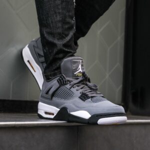 Alternative view of Giày Nike Air Jordan 4 Retro GS 'Cool Grey' 2019 408452-007