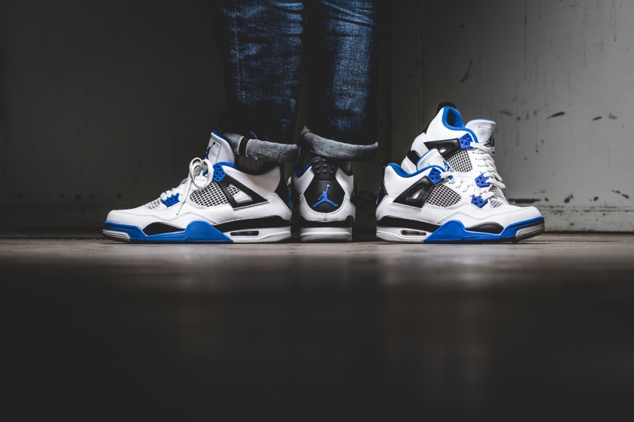 Giày Nike Air Jordan 4 Retro GG 'Motorsport' 408452-117 - Ảnh 5