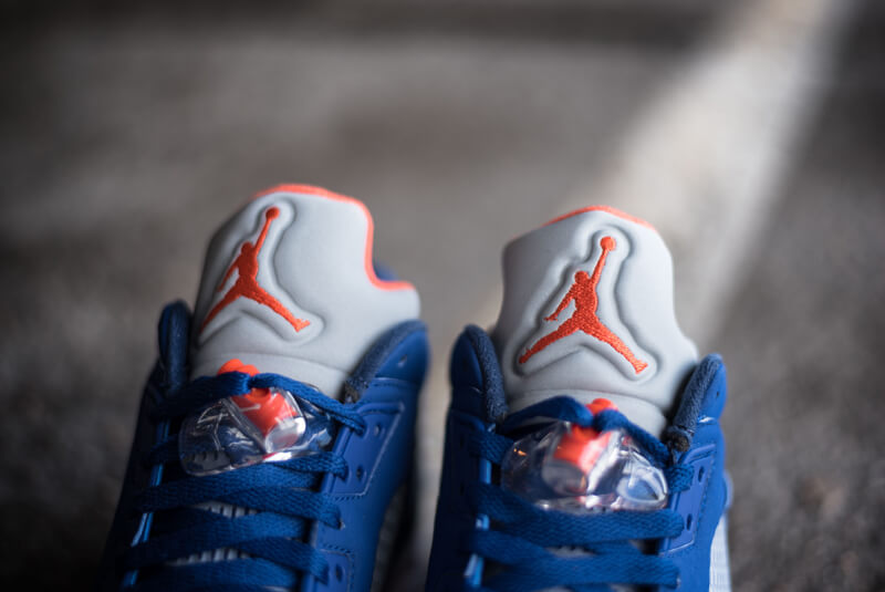 Giày Nike Air Jordan 5 Retro Low 'Knicks' 819171-417 - Ảnh 7