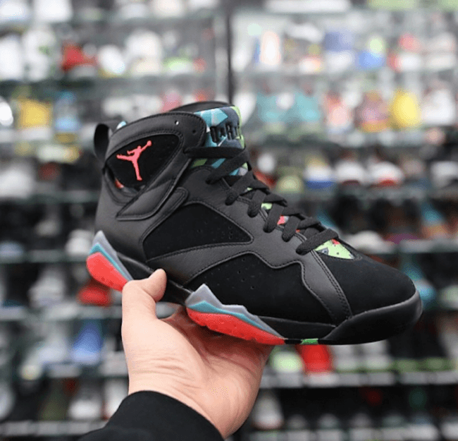 Giày Nike Air Jordan 7 Retro BG Marvin the Martian 304774-029 - Ảnh 5
