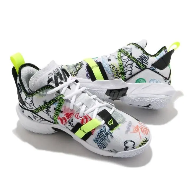 Alternative view of Giày Nike Air Jordan Why Not Zer0.4 PF 'Graffiti' DD4886-007