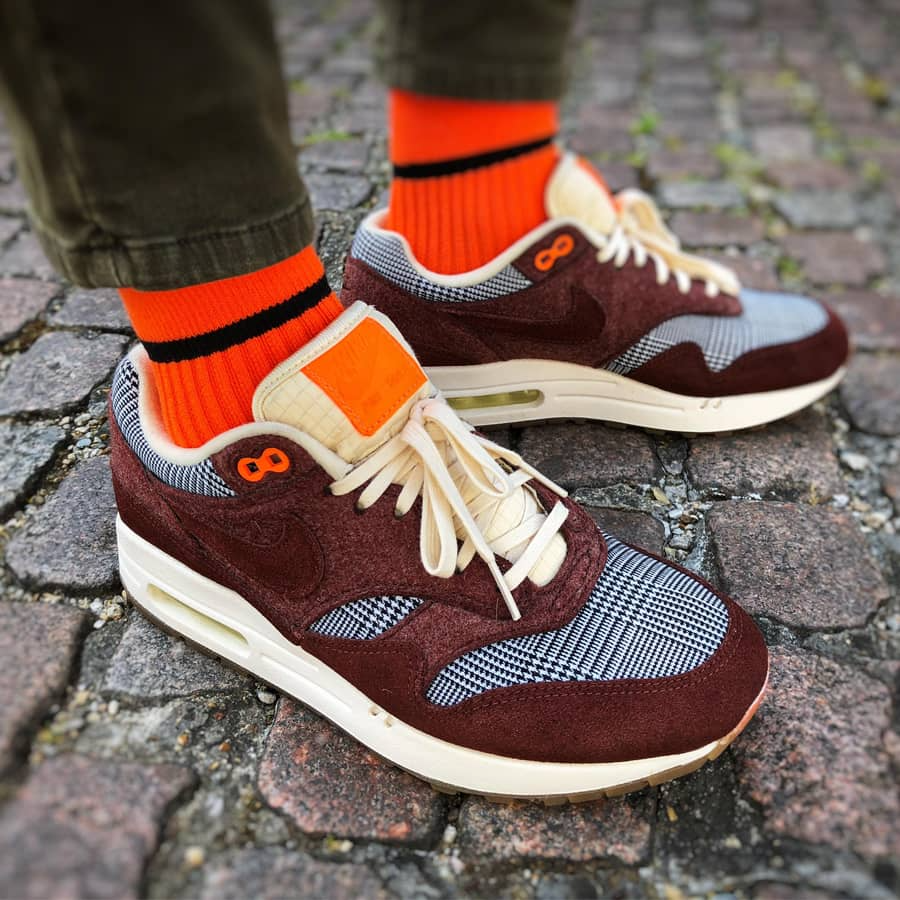 Giày Nike Air Max 1 Houndstooth Bronze Eclipse CT1207-200 - Ảnh 2