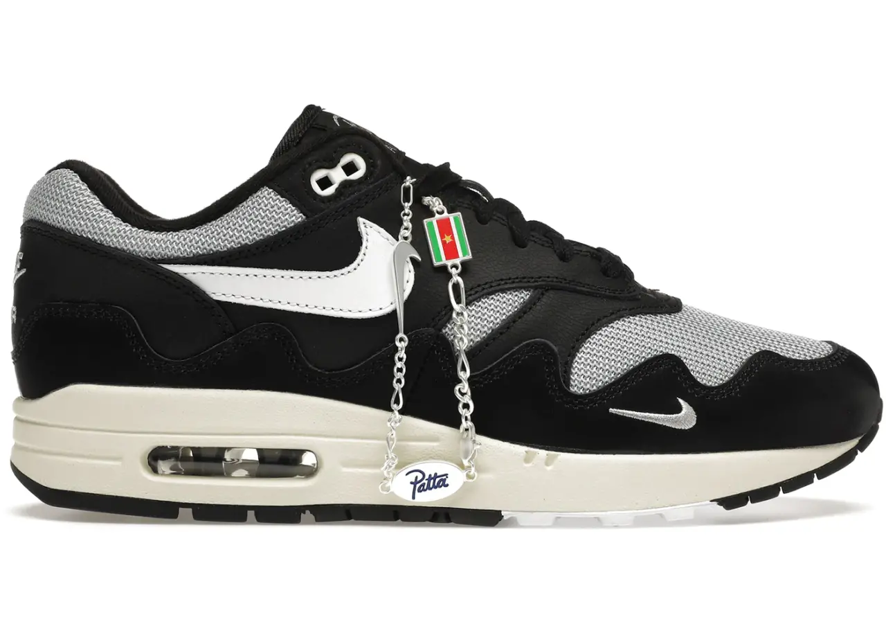 Giày Nike Air Max 1 'Patta Black' DQ0299-001