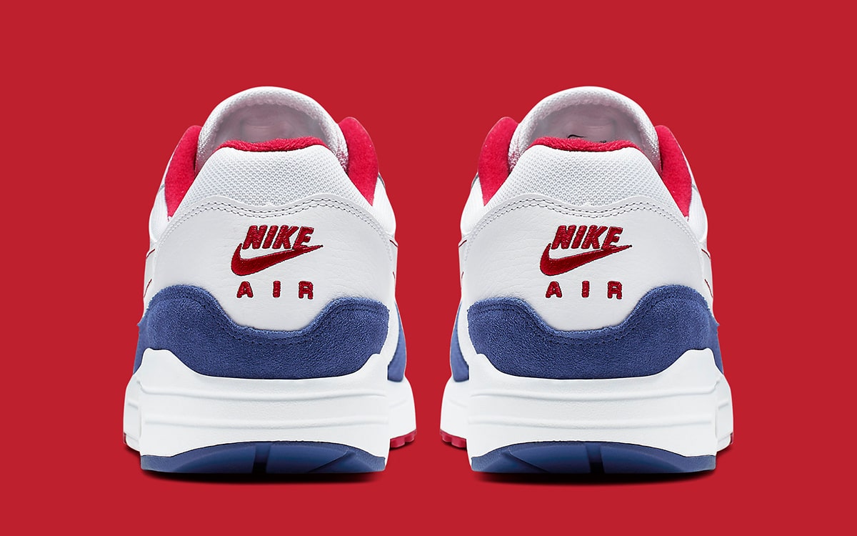 Giày Nike Air Max 1 'White Red Blue' CJ9927-100 - Ảnh 5
