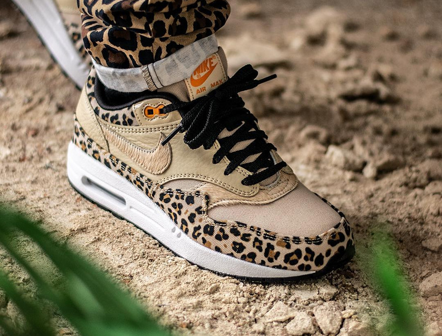 Giày Nike Wmns Air Max 1 Premium 'Leopard' BV1977-200 - Ảnh 3