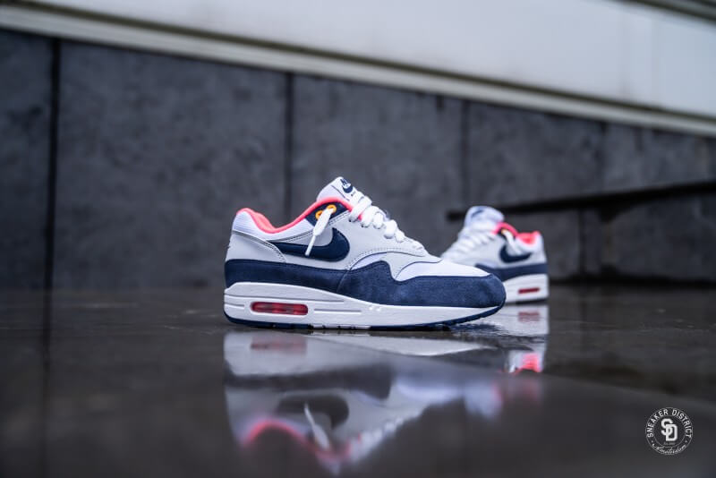 Giày Nike Wmns Air Max 1 'Midnight Navy Pink' 319986-116 - Ảnh 9