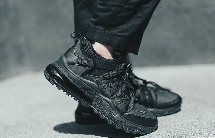 Giày Nike Air Max 270 Bowfin 'Triple Black' AJ7200-005 - Ảnh 2