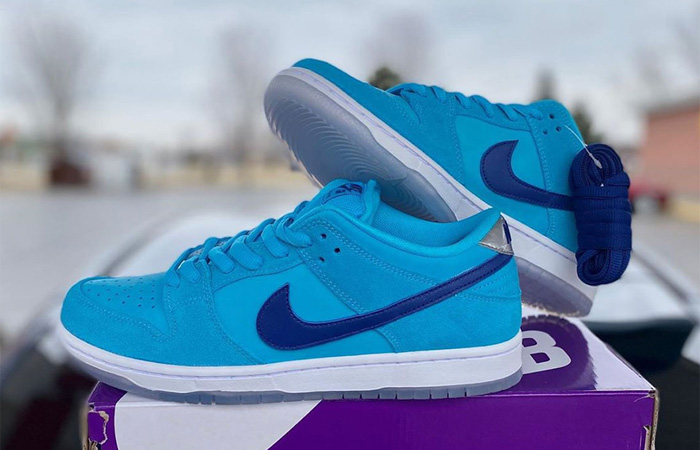 Giày Nike Dunk Low SB 'Blue Fury' BQ6817-400 - Ảnh 5