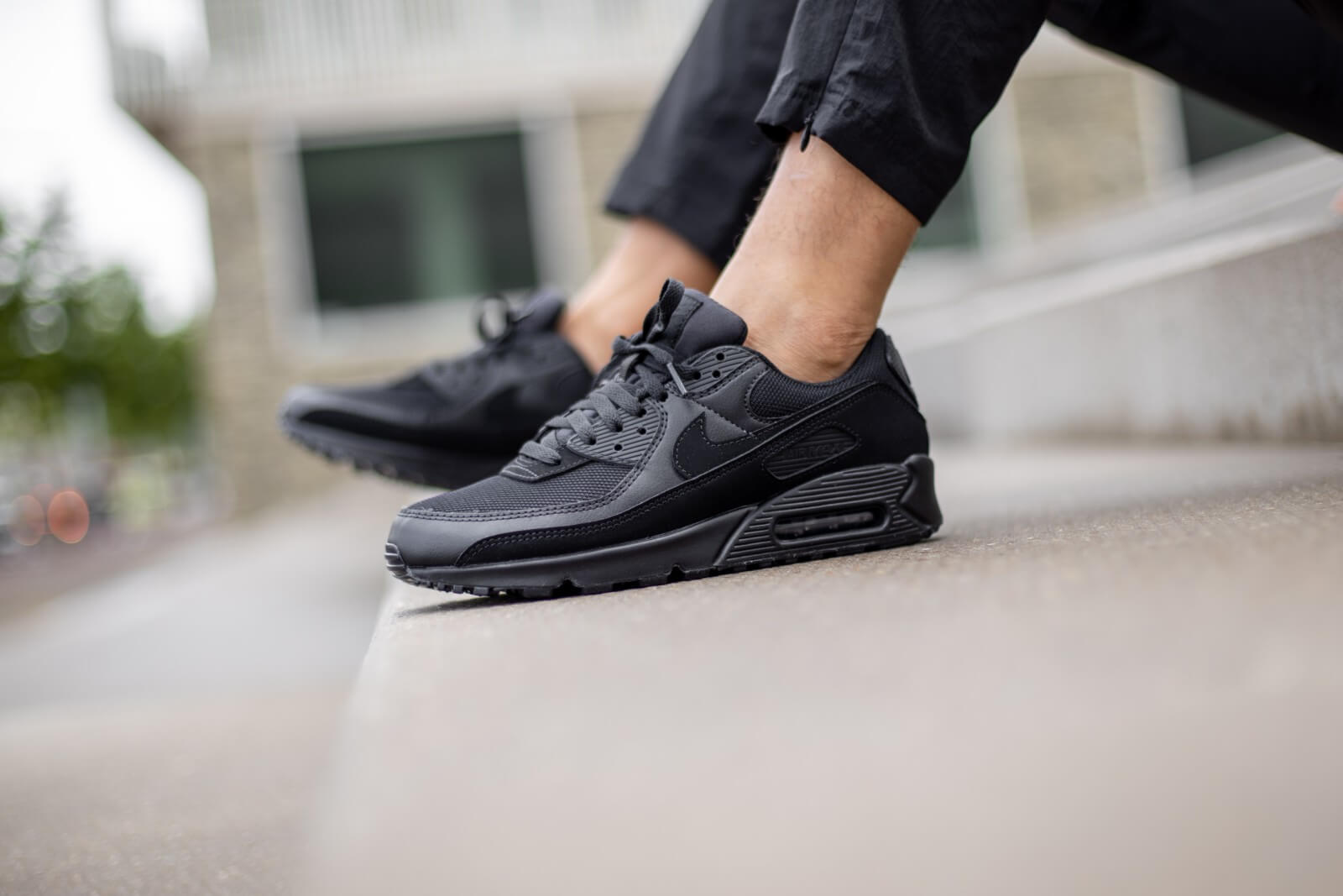 Giày Nike Air Max 90 'Triple Black' CN8490-003 - Ảnh 4