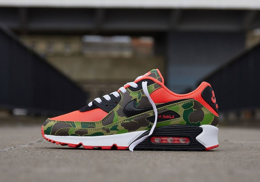 Giày Nike Air Max 90 SP 'Reverse Duck Camo' CW6024-600 - Ảnh 4