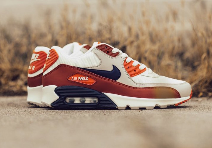 Giày Nike Air Max 90 Essential 'Mars Stone' AJ1285-600 - Ảnh 8