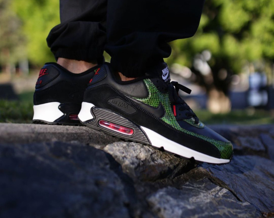 Giày Nike Air Max 90 'Green Python' CD0916-001 - Ảnh 3