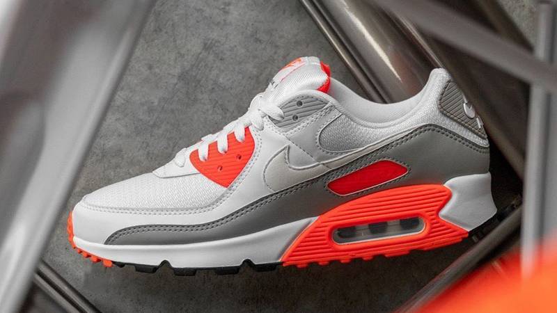 Giày Nike Air Max 90 'Hyper Orange' CT4352-103 - Ảnh 6