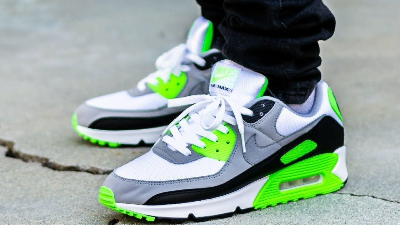 Giày Nike Air Max 90 'Lime' CW5458-100 - Ảnh 2