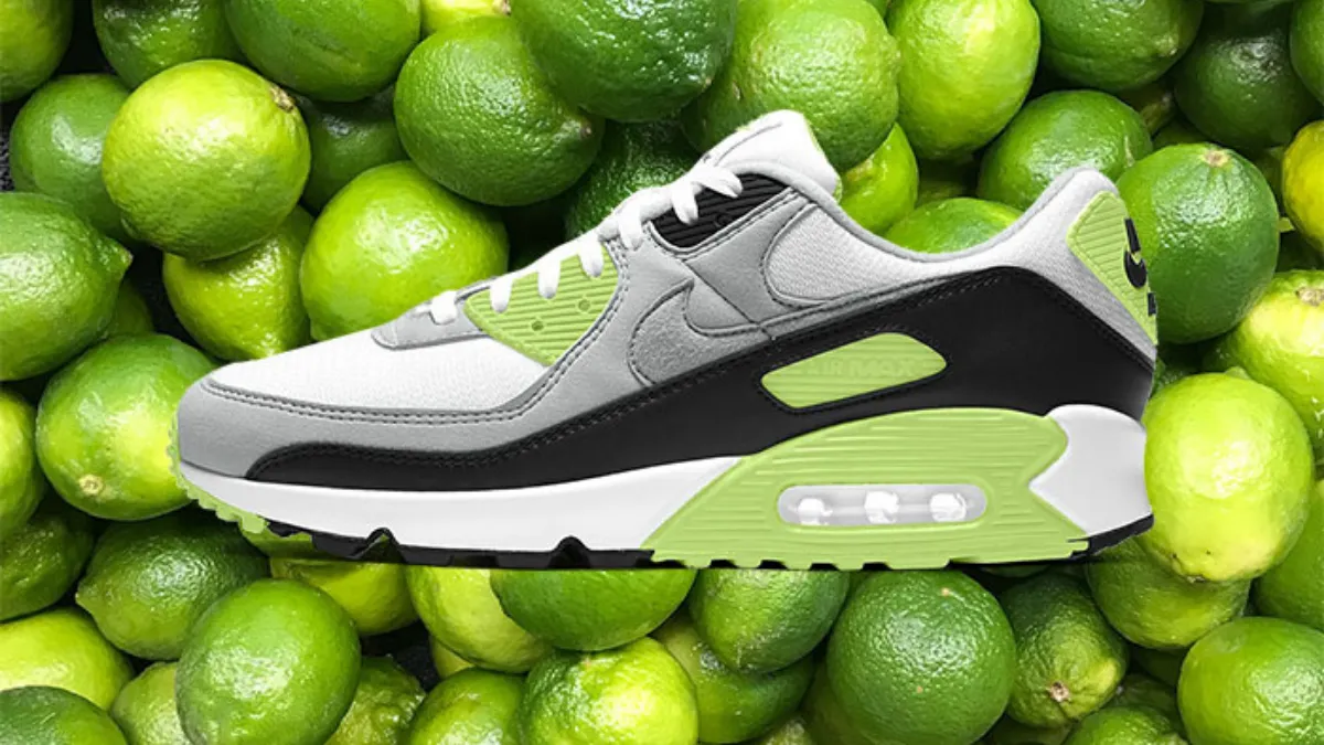 Giày Nike Air Max 90 'Lime' CW5458-100 - Ảnh 5