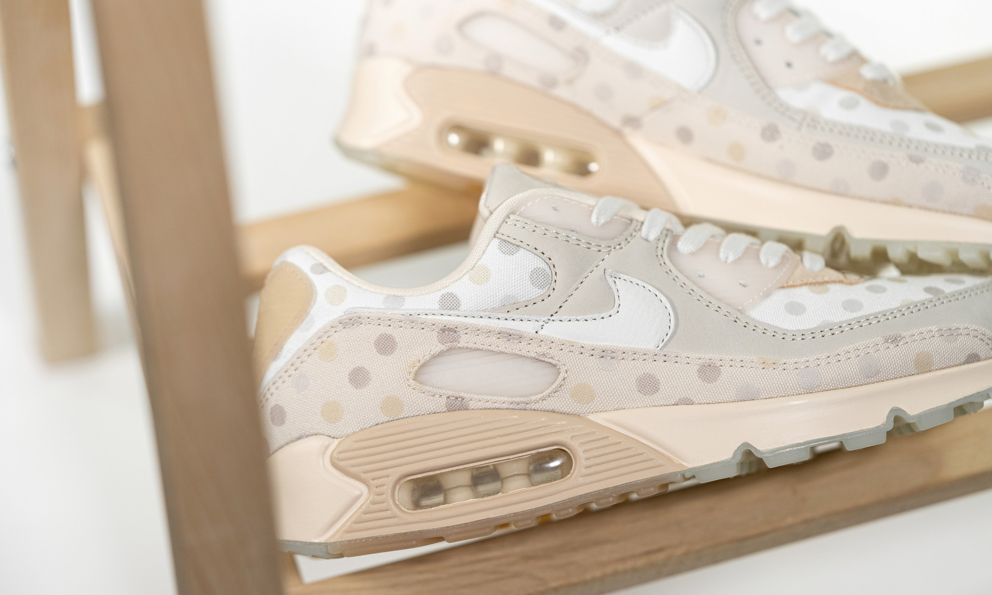 Giày Nike Air Max 90 NRG 'Venn Diagram Shimmer Polka' CZ1929-200 - Ảnh 7
