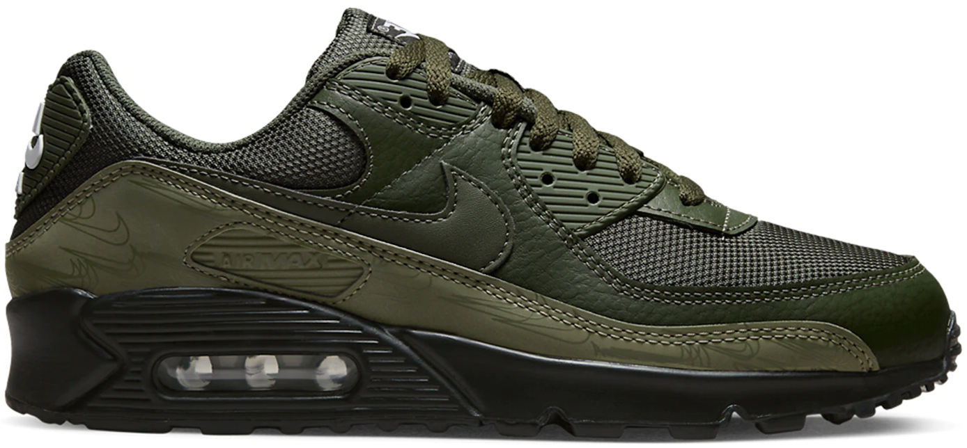 Giay Nike Air Max 90 'Cargo Khaki Reflective' DZ4504-300