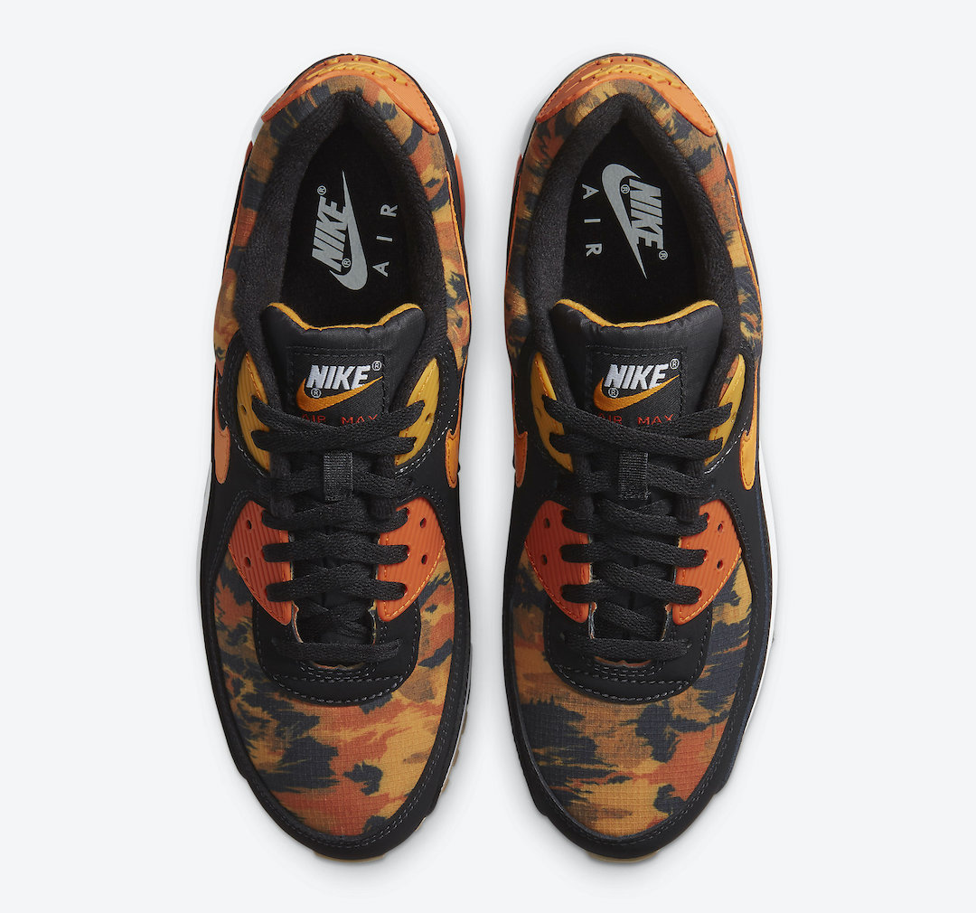 Giày Nike Air Max 90 'Orange Camo' CZ7889-001 - Ảnh 2