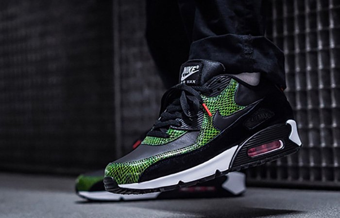 Giày Nike Air Max 90 'Green Python' CD0916-001 - Ảnh 6
