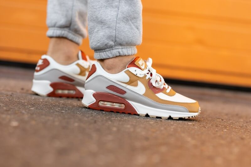 Giày Nike Air Max 90 Essential 'Mars Stone' AJ1285-600 - Ảnh 4