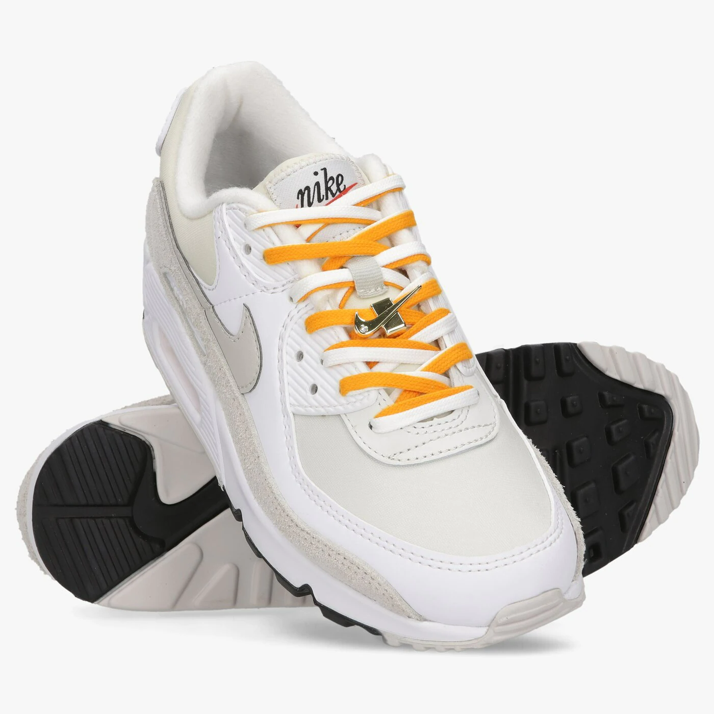 Giày Nike Wmns Air Max 90 SE 'First Use White University Gold' DA8709-100 - Ảnh 4