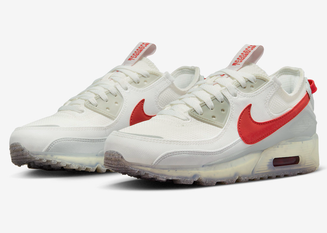 Giày Nike Air Max 90 Terrascape 'White Red' DQ3987-100 - Ảnh 6