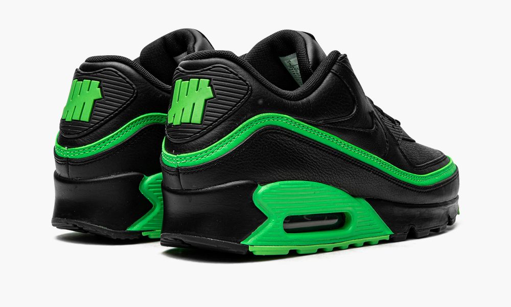 Giày Nike Undefeated x Air Max 90 'Black Green Spark' CJ7197-004 - Ảnh 5