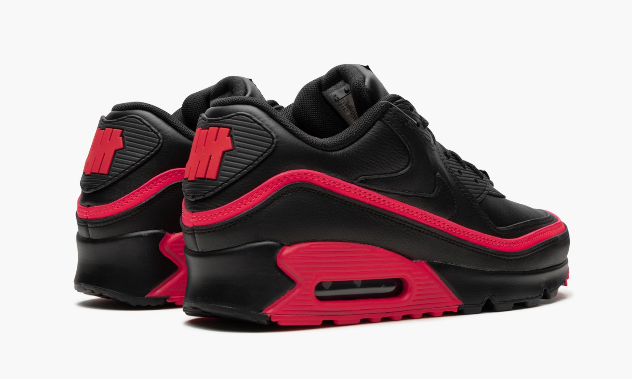 Giày Nike Undefeated x Air Max 90 'Black Solar Red' CJ7197-003 - Ảnh 7