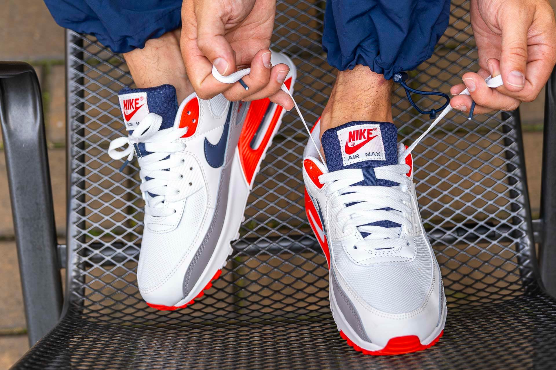 Giay Nike Air Max 90 USA 2021 'White' DB0625-101