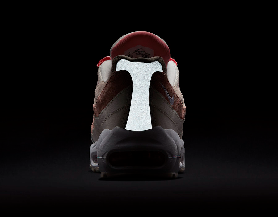 Giày Nike Wmns Air Max 95 'Bleached Coral' 307960-116 - Ảnh 6