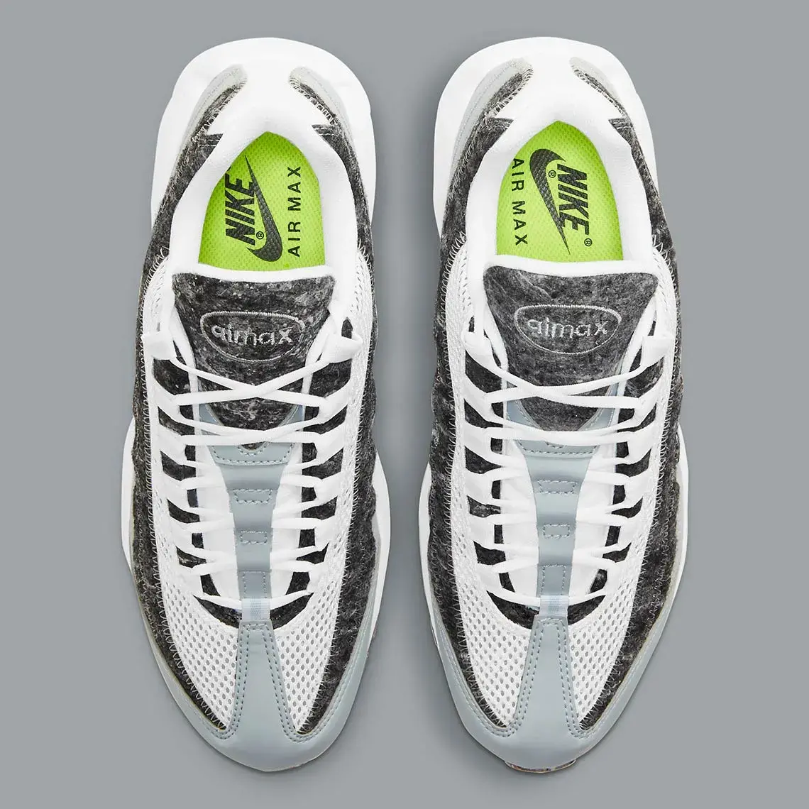 Alternative view of Giày Nike Air Max 95 Wmns Crater SE Aura Light Smoke Grey CV8830-400