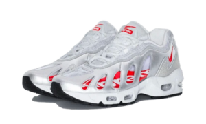 Alternative view of Giày Nike Supreme x Air Max 96 'Metallic Silver' CV7652-001