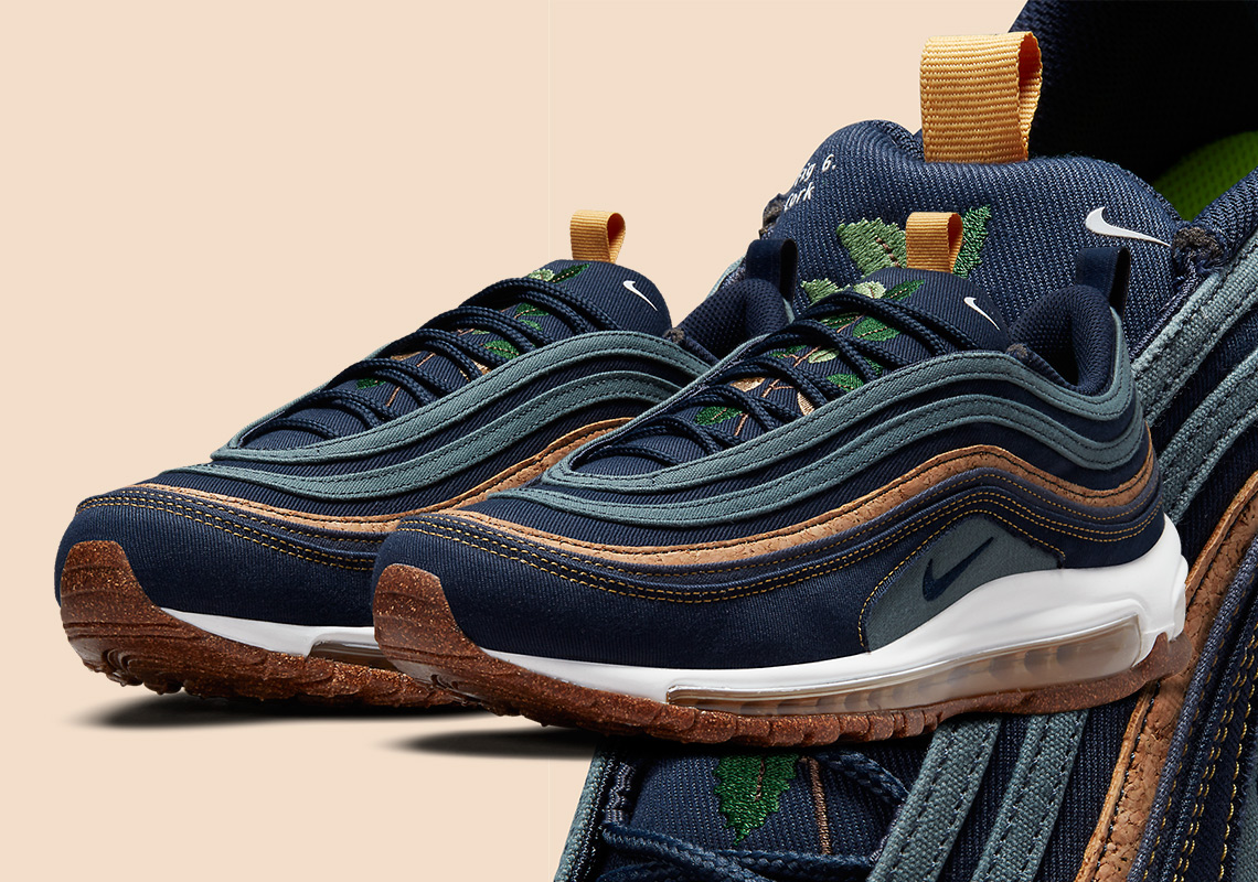 Giày Nike Air Max 97 SE 'Cork Obsidian' DC3986-300 - Ảnh 3