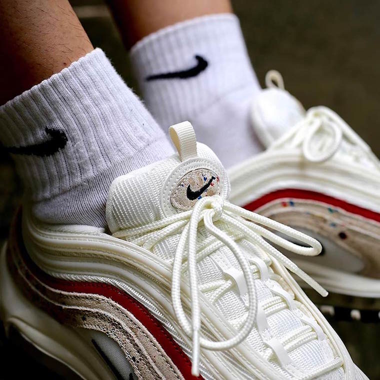 Giày Nike Air Max 97 'Paint Splatter' 312834-102 - Ảnh 2