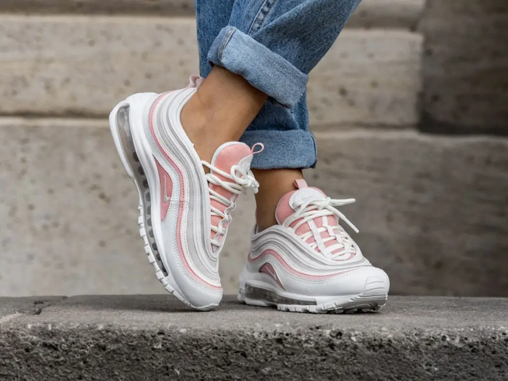 Alternative view of Giày Nike Air Max 97 'Bleached Coral' 921733-104