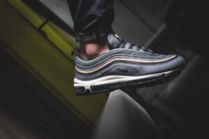 Alternative view of Giày Nike Air Max 97 Premium 'Deep Pewter Wool' 312834-003