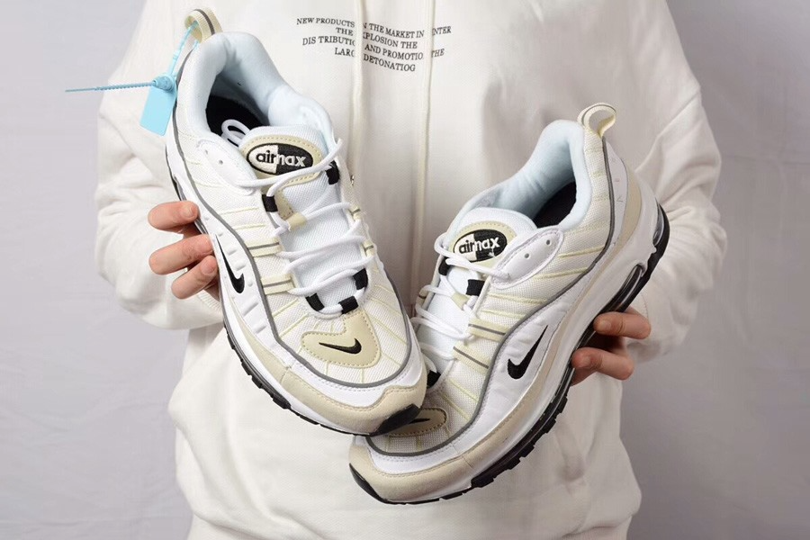 Giày Nike Wmns Air Max 98 'Fossil' AH6799-102 - Ảnh 4