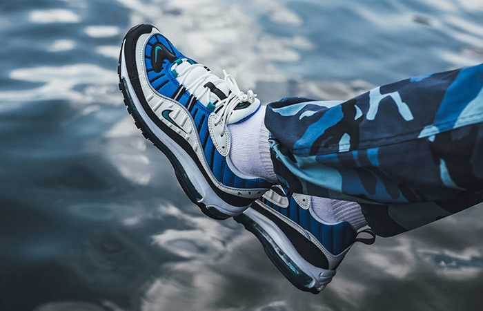 Giày Nike Air Max 98 'Blue Nebula' AH6799-106 - Ảnh 3