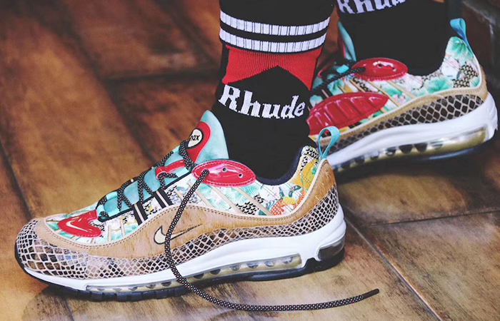 Giày Nike Air Max 98 'Chinese New Year' BV6649-708 - Ảnh 3