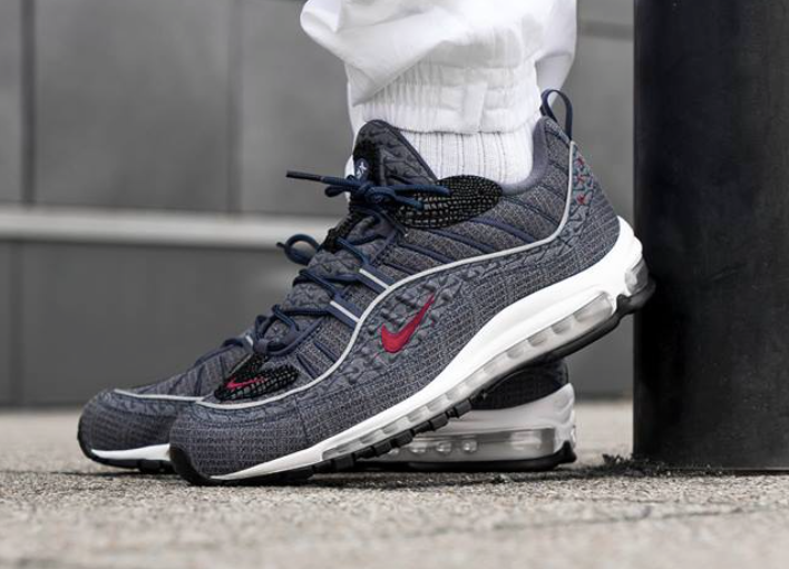 Giày Nike Air Max 98 QS 'Thunder Blue' 924462-400 - Ảnh 3