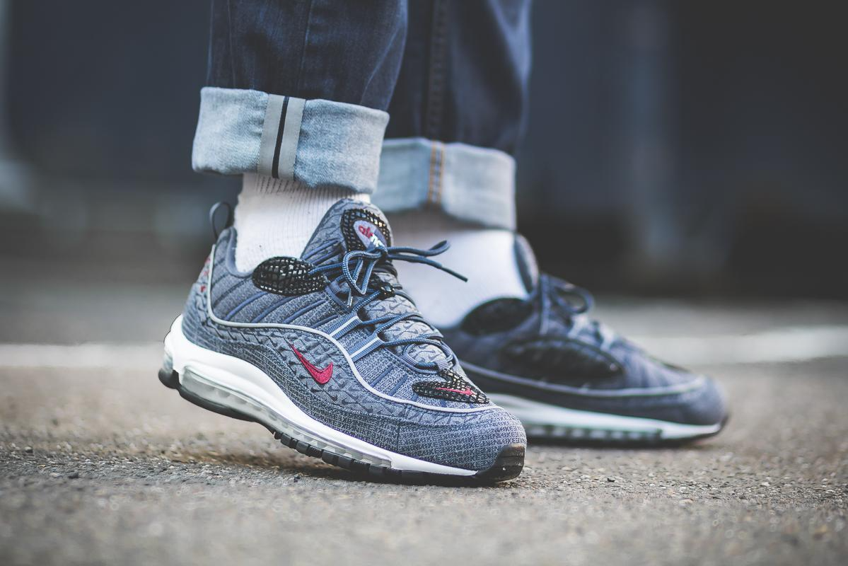 Giày Nike Air Max 98 QS 'Thunder Blue' 924462-400 - Ảnh 5