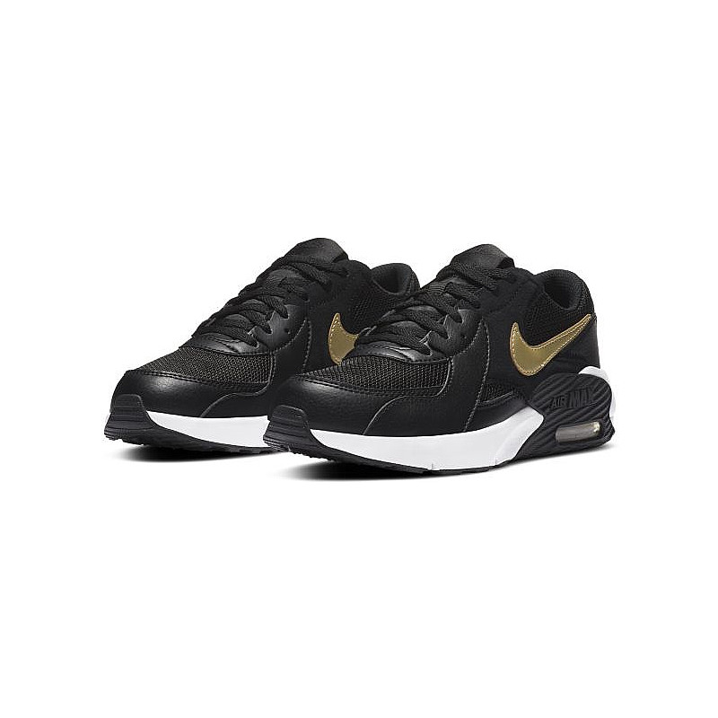 Giày Nike Air Max Excee GS 'Black Metallic Gold' CD6894-006 - Ảnh 4