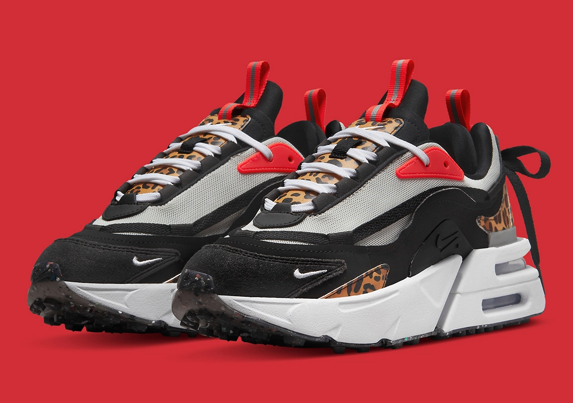 Alternative view of Giày Nike Air Max Furyosa Black 'Leopard Print' DH5104-002